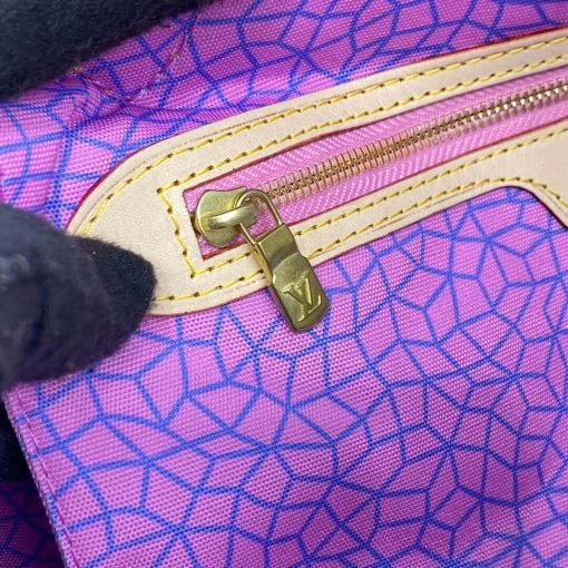 LV x YK Neverfull MM with Pumpkin Print M46468 - Image 11
