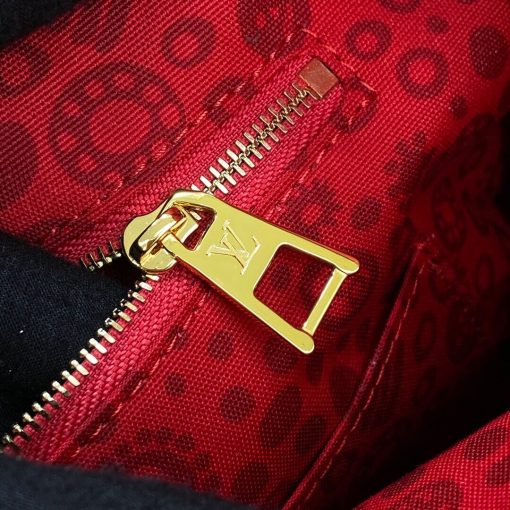 LV x YK OnTheGo MM with Faces Print and Embroidery M46429 - Image 9