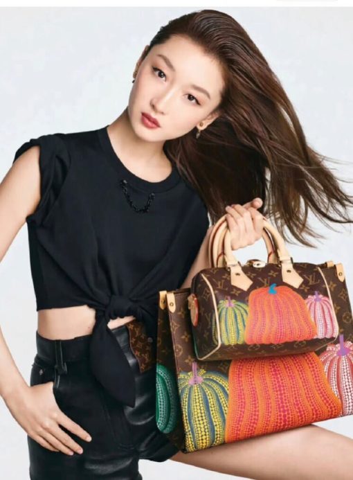 LV x YK OnTheGo MM with Pumpkin Print M46466 - Image 2