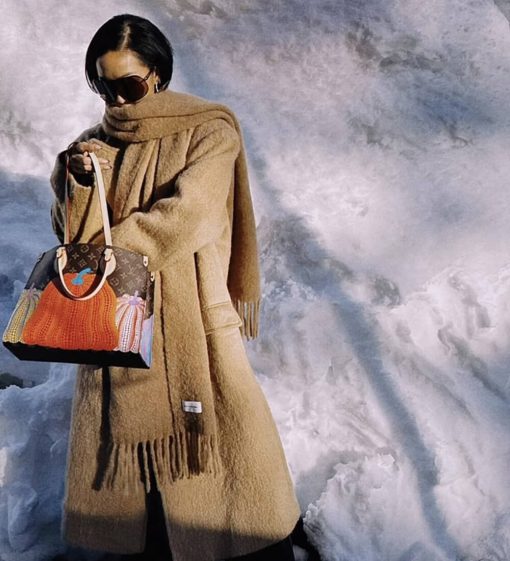 LV x YK OnTheGo MM with Pumpkin Print M46466 - Image 3
