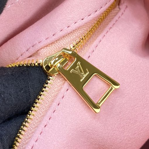 LV x YK OnTheGo PM with Flower Marquetry M21732 White - Image 11
