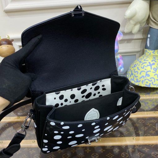 LV x YK Pochette Metis? M46409 Black/White - Image 12
