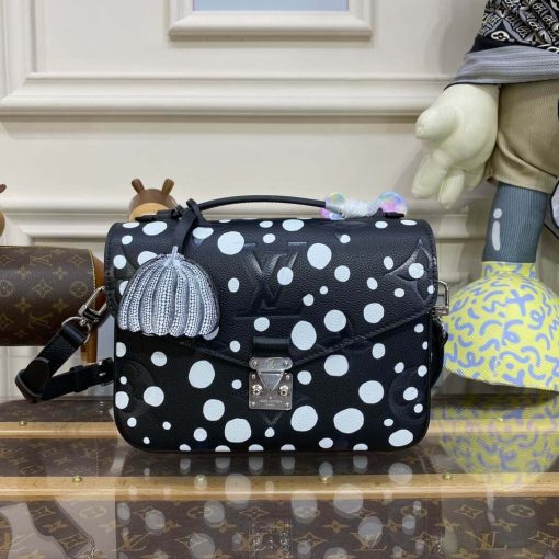 LV x YK Pochette Metis? M46409 Black/White - Image 4