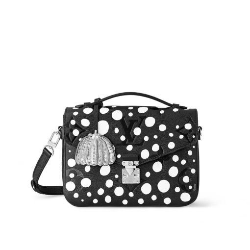 LV x YK Pochette Metis? M46409 Black/White