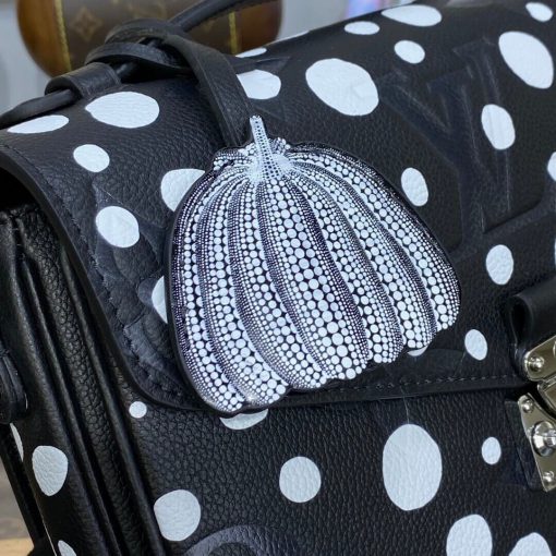 LV x YK Pochette Metis? M46409 Black/White - Image 8