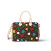 LV x YK Speedy Bandouliere 25 with 3D Painted Dots Print M46433