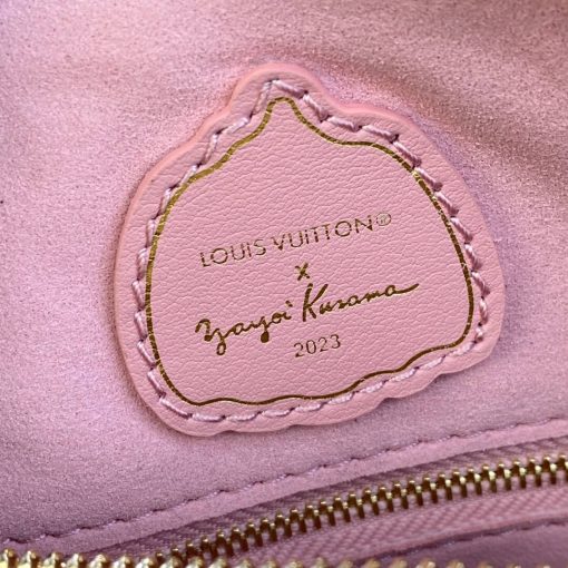LV x YK Speedy Bandouliere 25 with Flower Marquetry M46415 White - Image 8
