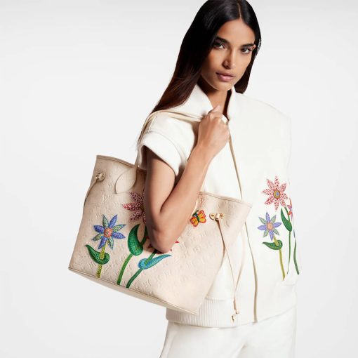 V x YK Neverfull MM M21733 White - Image 2