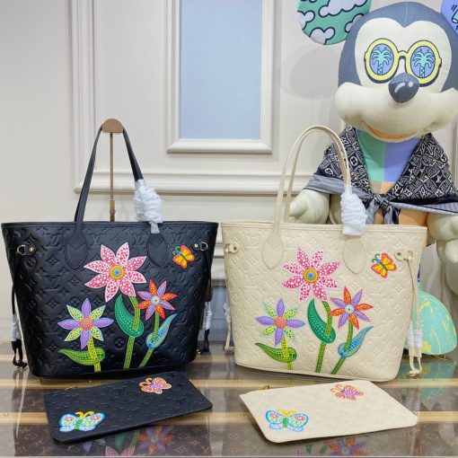 V x YK Neverfull MM M21733 White - Image 13