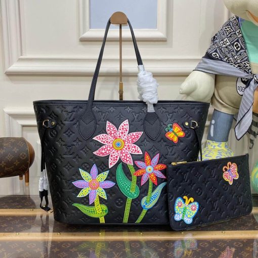 V x YK Neverfull MM M21733 Black