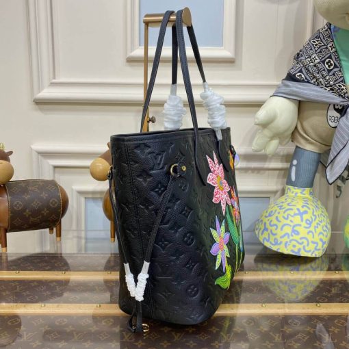 V x YK Neverfull MM M21733 Black - Image 2