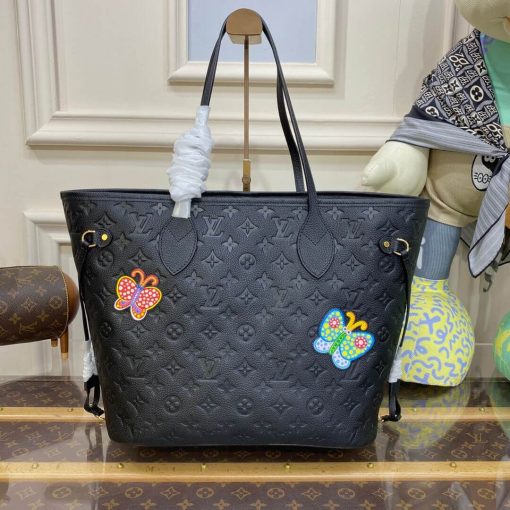 V x YK Neverfull MM M21733 Black - Image 3