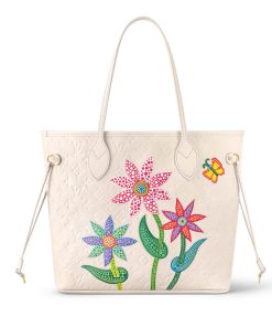V x YK Neverfull MM M21733 White
