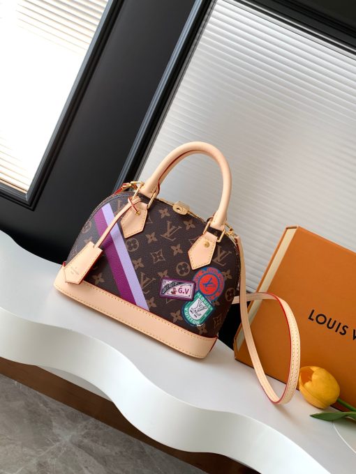 Louis Vuitton CUSTOMIZABLE Alma BB Mon Monogram P01917 - Image 2