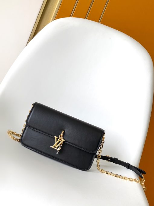 Louis Vuitton Wallet On Chain LV Bloom Black M14564 - Image 3