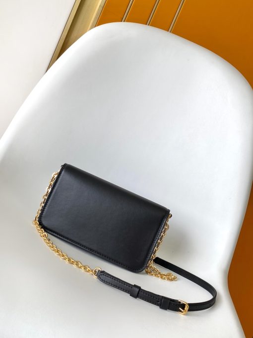 Louis Vuitton Wallet On Chain LV Bloom Black M14564 - Image 4