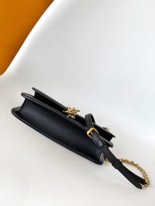 Louis Vuitton Wallet On Chain LV Bloom Black M14564 - Image 5