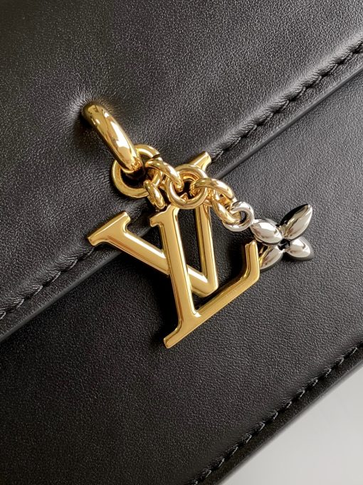 Louis Vuitton Wallet On Chain LV Bloom Black M14564 - Image 6