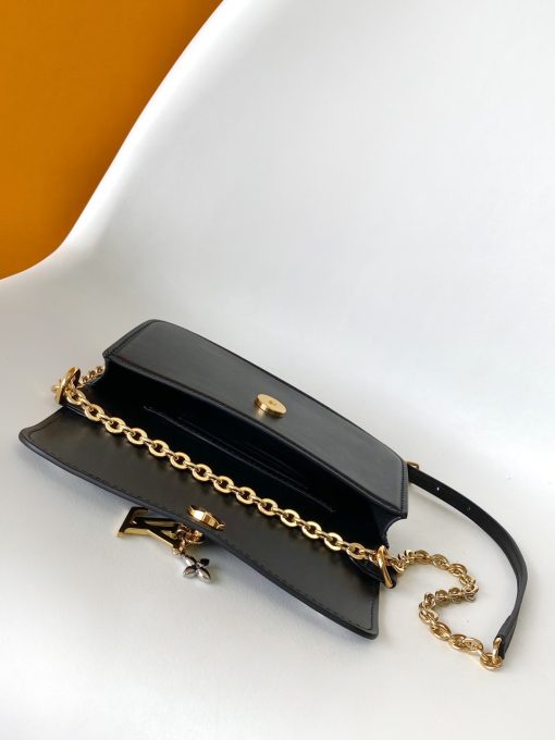 Louis Vuitton Wallet On Chain LV Bloom Black M14564 - Image 10
