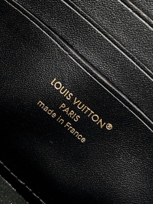 Louis Vuitton Wallet On Chain LV Bloom Black M14564 - Image 11