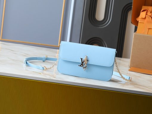 Louis Vuitton Wallet On Chain LV Bloom Azur M14547 - Image 3