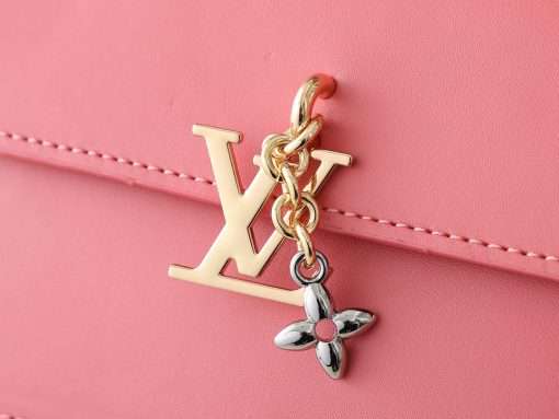 Louis Vuitton Wallet On Chain LV Bloom Sweet Coral M14548 - Image 6