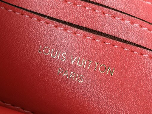 Louis Vuitton Wallet On Chain LV Bloom Sweet Coral M14548 - Image 9