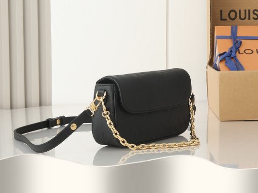 Louis Vuitton Wallet On Chain Ivy Black M82154 - Image 4