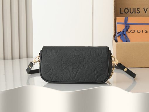 Louis Vuitton Wallet On Chain Ivy Black M82154 - Image 5