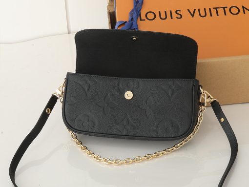 Louis Vuitton Wallet On Chain Ivy Black M82154 - Image 8