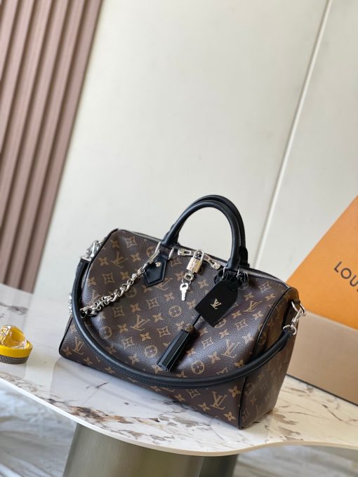 Louis Vuitton Speedy Soft 30 Dark M12243 - Image 3